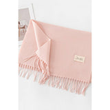 Cwasc1482_Solid Color Medium-Length Warm Scarf Shawl Neck
