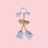 HAND WOVEN LILY OF THE VALLEY FLOWER PENDANTS_CWASC0837