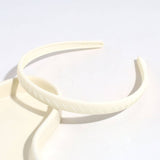 SIMPLE SOLID COLOR THIN TWILL HEADBAND_CWAHA2325