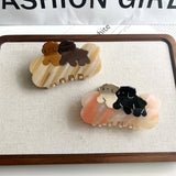 CUTE DOG ACETATE HAIR CLAW CLIP LARGE SIZE_CWAHA5975