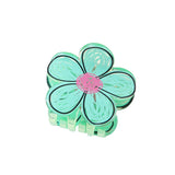 FLOWER GRAFFITI HAIR CLAW CUTE VERSATILE UPDO CLIP_CWMM5002