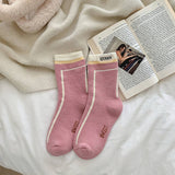 2024 NEW SIMPLE LINES WARM SOCKS_CWMS0665