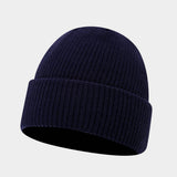 Vintage Knit Dome Skull Cap Warm Short Beanie Hat_Cwah04690