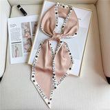 Wide Bevel Scarf With Printed Pattern Head Scarf_Cwasc1528