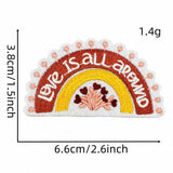 PERSONALIZED COLORFUL ENGLISH EMBROIDERY PATCH_CWMM4029