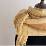 PLAID SCARF SHAWL CLASSIC TARTAN WINTER WRAP_CWASC1455