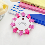 10PCS MINI HAIR CLAW SET CANDY COLOR CUTE CLIPS_CWAHA0716