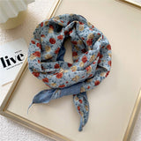 DOUBLE LAYERED DIAMOND PATTERN TWILLY SCARF_CWASC0854