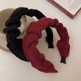 2024 NEW KNITTED WOOL PLEATED HEADBAND_CWAHA1712