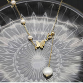 Womens High-End Natural Pearl Necklace