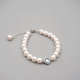 RETRO LIGHT LUXURY PEARL NECKLACE BRACELET SET_CWAJE1684