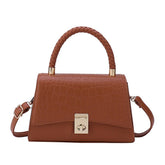 2024 SIMPLE TEXTURE STONE SHOULDER BAG_CWAB3335