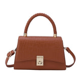 2024 SIMPLE TEXTURE STONE SHOULDER BAG_CWAB3335