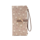 LADIES LONG SMALL FRESH PRINTED BUCKLE WALLET_CWAB2321