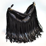 Cwab4540_Soft Leather Double-Sided Tassel Handbag