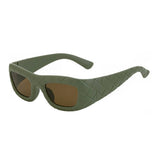 FASHIONABLE FAUX LEATHER LARGE FRAME SUNGLASSES_CWASG0732