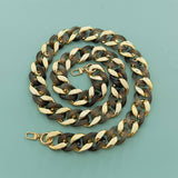 LARGE RESIN ACRYLIC BAG CHAIN WIDE SHOULDER STRAP_CWMM5097