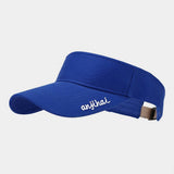 EMBROIDERED HIP HOP VISOR HAT BASEBALL CAP_CWAH3293