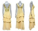 Stylish Sleeveless V-Neck French Cake Dress