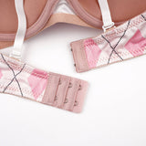 Women Fashion Pink Gathered Bra_Cwmu0154