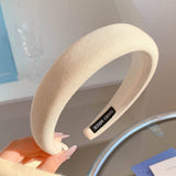 FASHION WIDE BRIM BLUE HEADBAND HAIRPIN HEADDRESS_CWAHA4026