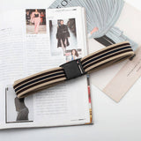 Cwabe0551_Plastic Buckle Elastic Belt