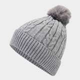 2024 NEW STYLE POM POM KNITTED HAT_CWAH1611