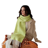 50 WOOL BLEND SPECKLED YARN SCARF WINTER COZY_CWASC2372