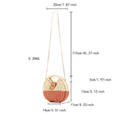 COLORBLOCK BEACH WOVEN SHOULDER BAG_CWAB2120