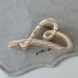 Relaxed Bun Claw Clip Retro Elegant Hair Grip_Cwaha08237