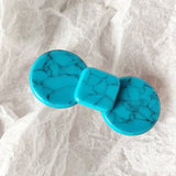 Cute Round Bow Hair Clip ? Colorful Duckbill Claw_Cwaha07186