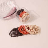Cwaha07449_Korean Elastic Hair Tie Durable Bands For Women