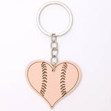 HEART SHAPED WOODEN KEYCHAIN PENDANT_CWMM0586