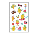 Waterproof Kids Sparkle Fruit Veggie Tattoos_Cwmm8258