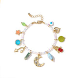 FASHION PENDANT NECKLACE BRACELET COMBINATION_CWAJE2837
