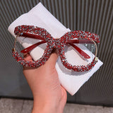 LARGE FRAME FASHIONABLE DIAMOND GLASSES_CWASG0824