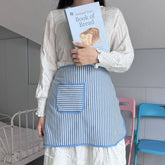 Towel Fabric Small And Fresh Half-Body Apron_Cwmm5811