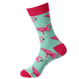 LARGE SIZE MENS TRENDY MID CALF SOCKS_CWMS1015