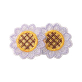 Vintage Childrens Sunflower Hair Clip