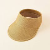 Travel And Play Sun Protection Straw Hat Sun Visor_Cwah1438