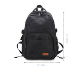 CASUAL VINTAGE BACK TO SCHOOL CANVAS BACKPACK_CWAB2205