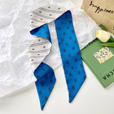 FASHIONABLE AND VERSATILE NARROW LONG SILK SCARF_CWAHA4137