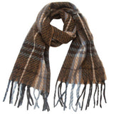 NEW TASSEL CHECKERED SCARF FOR FALL WINTER_CWASC0869