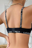 Cwmu00272_Sexy Lingerie Set Push Up Bra With Straps