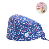 SWEATBAND COTTON PRINTED LACE UP WORK HAT_CWAH3327