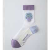 2024 NEW TRANSPARENT GLASS SILK FLOWER SOCKS_CWMS0546