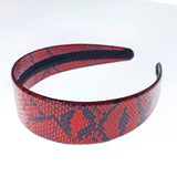 NEW ELEGANT SEXY LEOPARD SNAKE PU HEADBAND_CWAHA6326