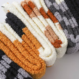 Women Home Padded Warm Coral Velvet Socks_Cwms0333