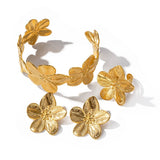 BEACH FLOWERS LIGHT LUXURY AND VERSATILE EARRINGS_CWAJE1358