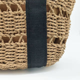 Women Casual Woven Straw Square Tote Bag _Cwab0822